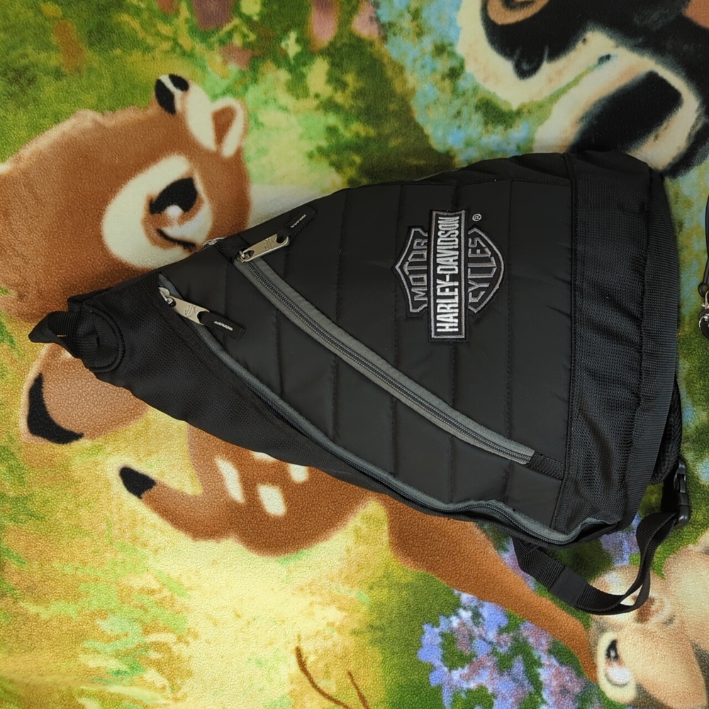 Harley Davidson Sling Backpack with Lanyard